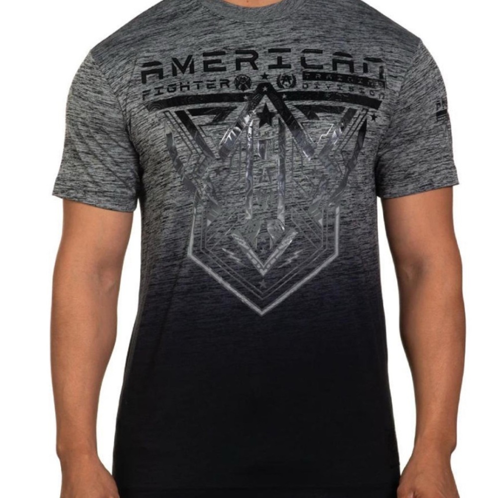 American Fighter Men's Newhall Black Short Sleeve T Shirt Tee